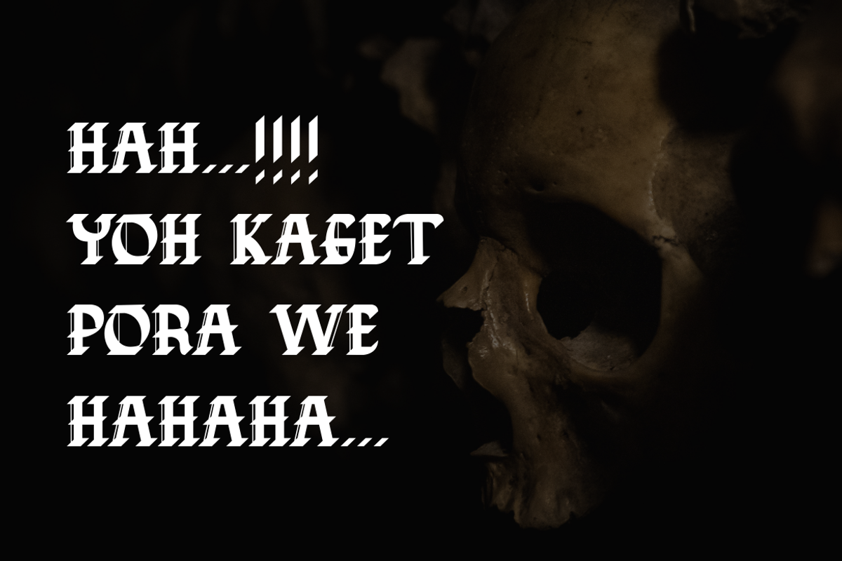 DAFASE ROSEH, a Blackletter Font by Viswal Studio (Photo 2 of 5)