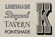 17 Old Type Graphic Styles, a Layer Style Add-On by Type Box (Thumbnail 6 of 9)