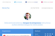 Resume - Multiple Styles, a Resume Template by Creatiph Market (Thumbnail 3 of 4)