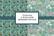 William Morris Pattern Pack Spring, a Pattern Graphic by RachelStudio (Thumbnail 3 of 10)