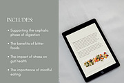Gut Ebook Canva Template, a Presentation Template by Naturopath Hub (Thumbnail 4 of 9)