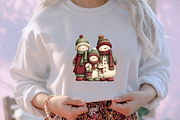 Whimsical Christmas Gingerbread Clip, an Illustration by designcity5 (Thumbnail 4 of 5)