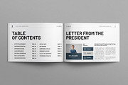Business Conference Agenda Template, a Brochure Template by E-Type (Thumbnail 2 of 7)