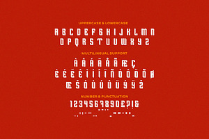 MATRIAX Font