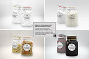 10 Clear Container Packaging Mockups, a Cups & Container Mockup by INCDesign (Thumbnail 7 of 20)