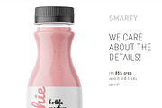 Smoothie bottle mockup, a Packaging Mockup by Smarty Mockups (Thumbnail 4 of 5)