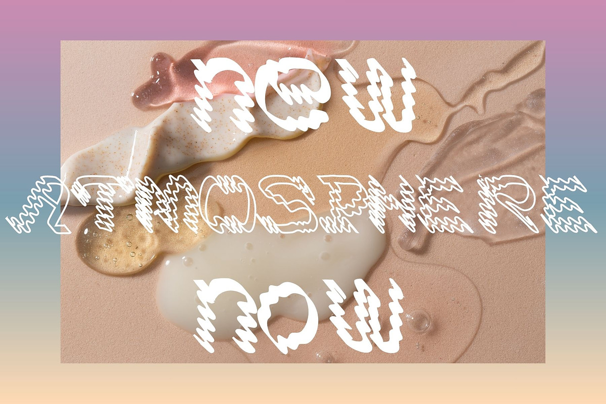 Electric Liquid,Wavy Hand-Drawn Font, a Handwritten Font by Eryn Rose Design (Photo 22 of 23)