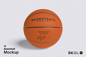 Basketball Mockup Bundle Set, an Advertising Mockup by Rielismee