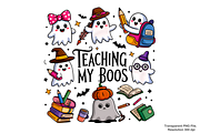 Teaching My Boos Png, Halloween PNG, a Graphic by Clipart Bloom (Thumbnail 1 of 2)