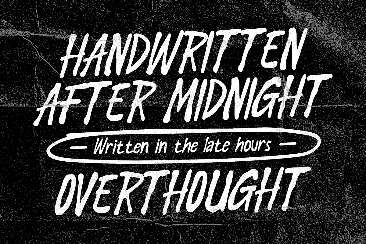 Latenight Waves - Modern Brush Font, a Handwritten Font by Typeparties (Photo 4 of 9)