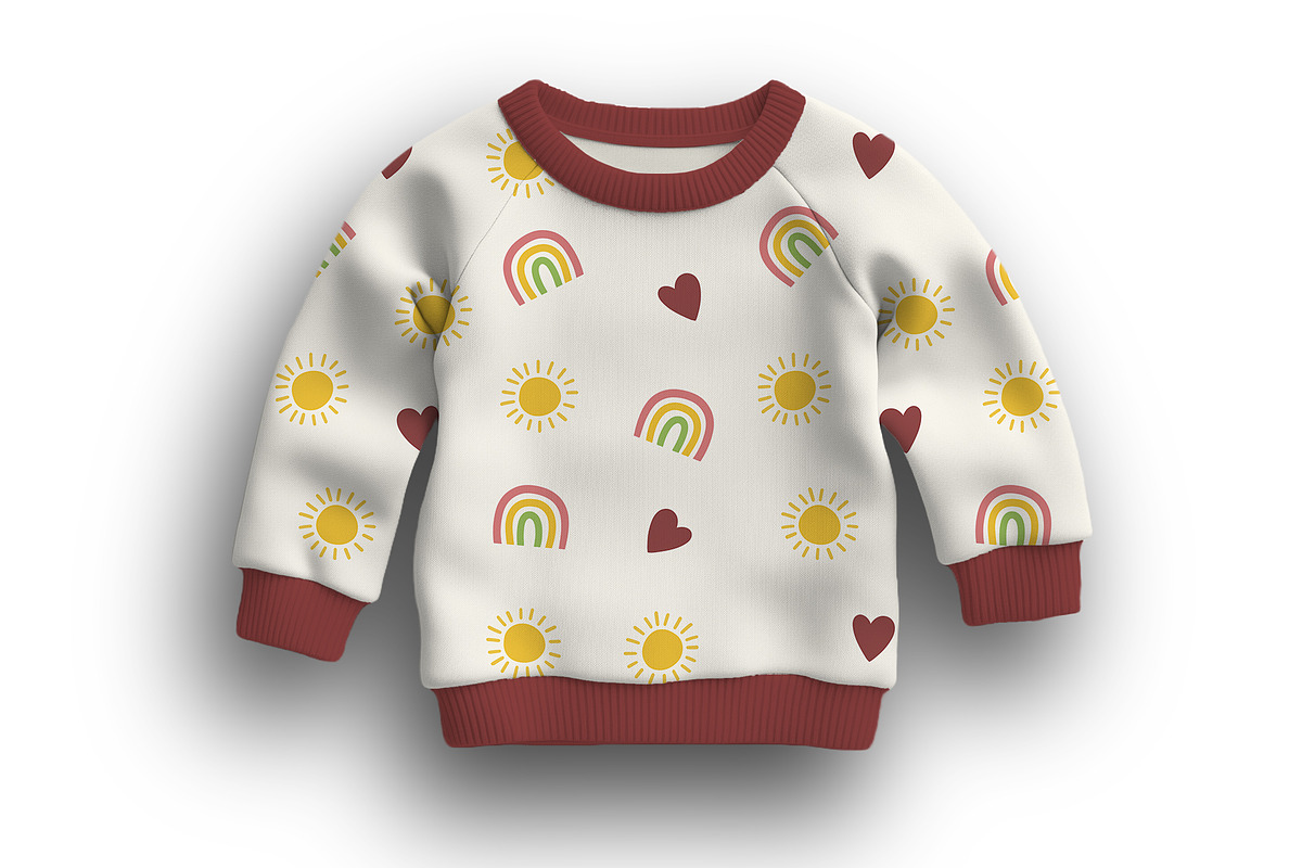Kids Illustration Seamless Patterns, a Pattern Graphic by KristianStudio (Photo 4 of 5)