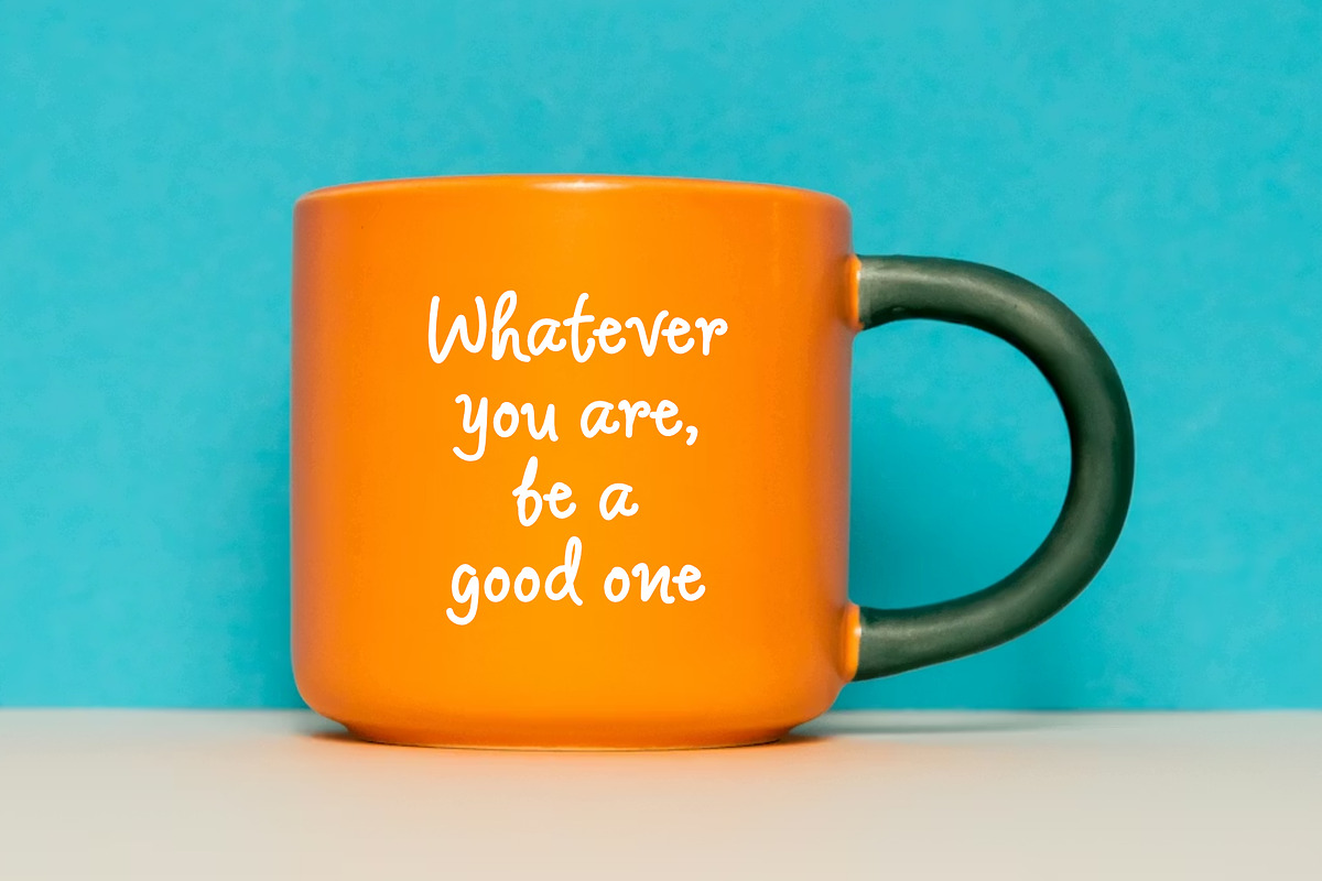 Lychee Tea - Handwritten Font, a Handwritten Font by Weape Studio (Photo 4 of 7)
