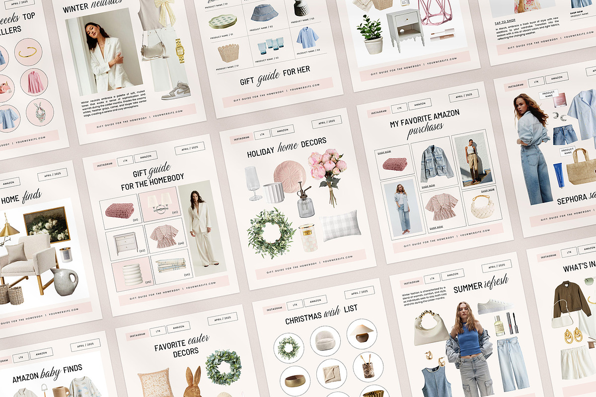 20 Canva LTK Instagram Template