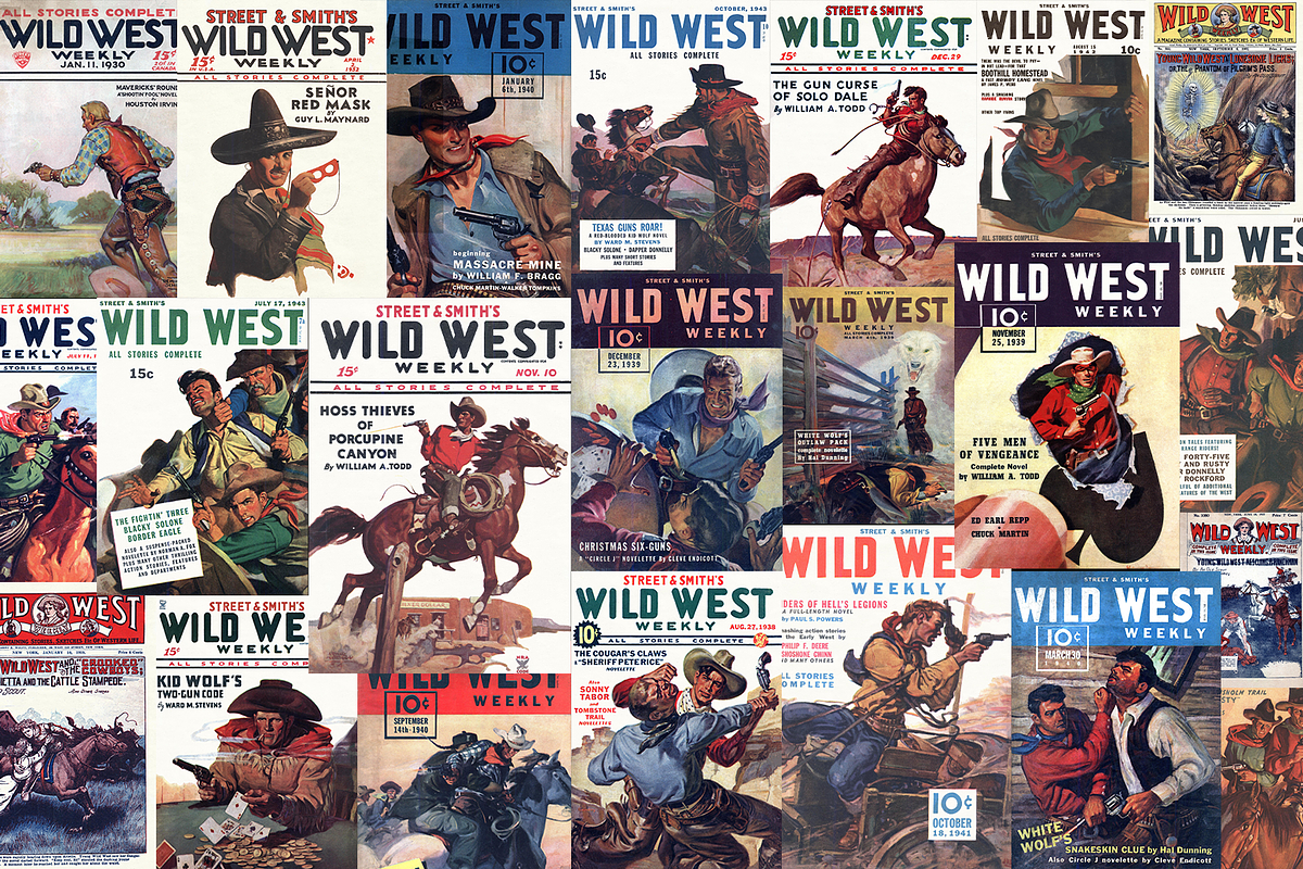 2500+ Vintage Pulp Magazine Covers, a Person Illustration by Digital Museum (Photo 4 of 9)