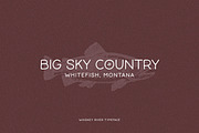 Whiskey River Monoline Typeface, a Font by Callie Rian & Co. (Thumbnail 3 of 12)