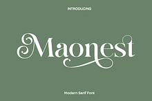 Maonest Serif Font