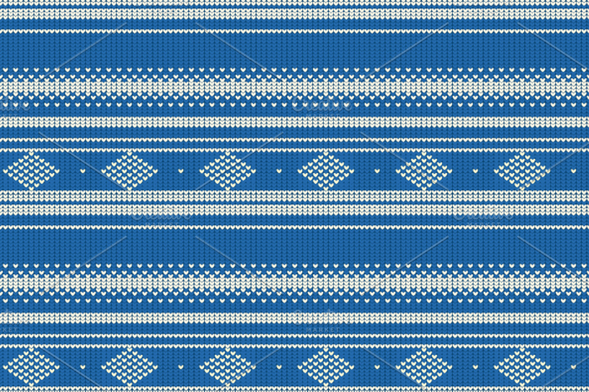 Christmas Seamless Knitting Patterns preview 3