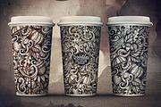 Autumn Graphics Doodles Patterns, a Decorative Illustration by BALABOLKA (Thumbnail 6 of 6)