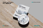 Clean Software Box Mockup, a Packaging Mockup by My Code Std (Thumbnail 1 of 3)