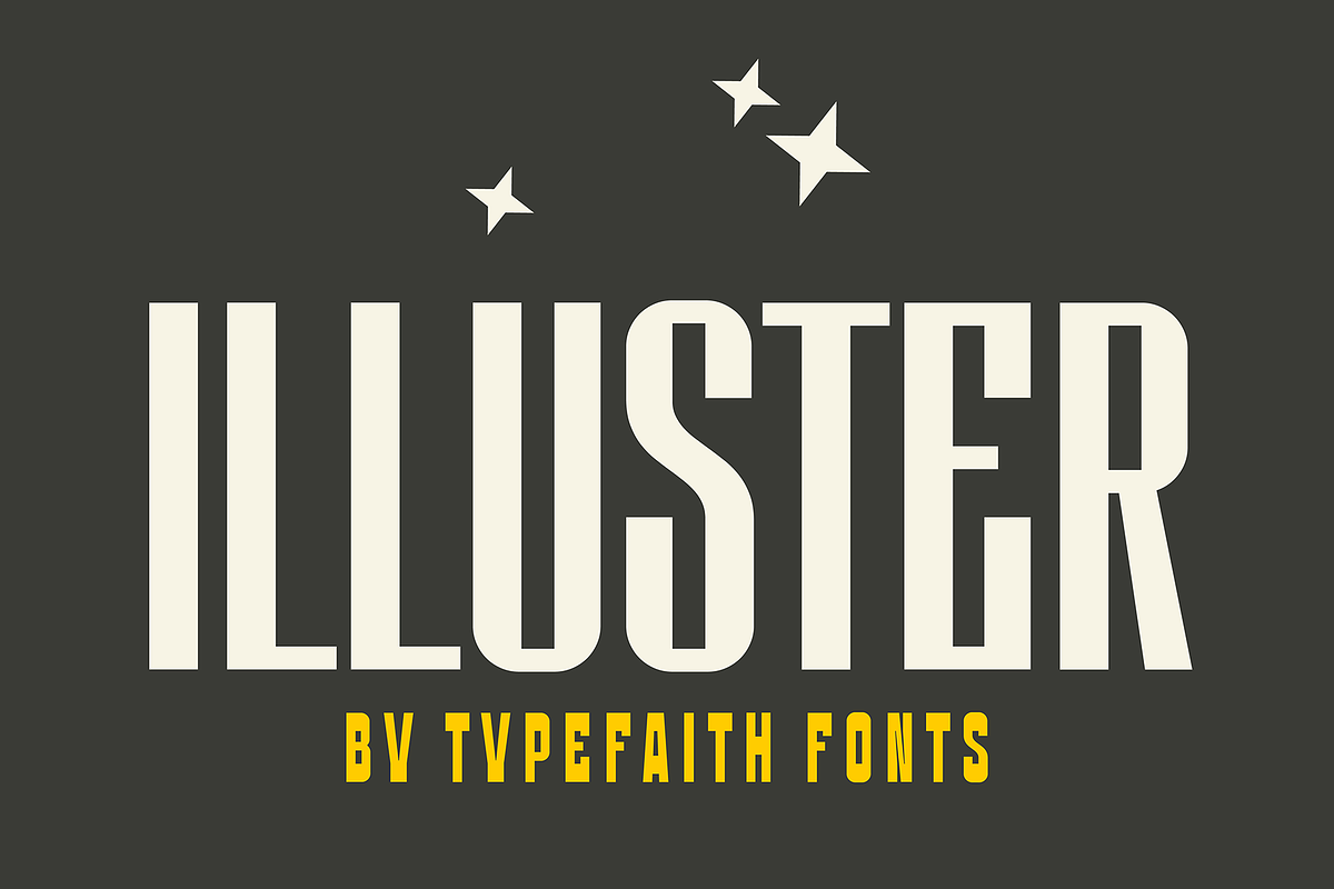 Illuster Condensed, a Font by TypeFaith Fonts (Photo 1 of 12)