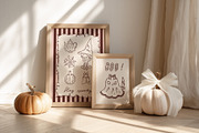 Coquette Halloween - pink edition, a Seasonal Illustration by Cute Atelier (Thumbnail 5 of 12)