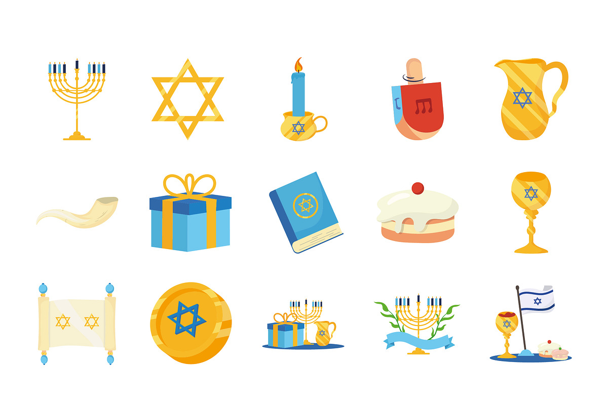Hanukkah Icon Collection