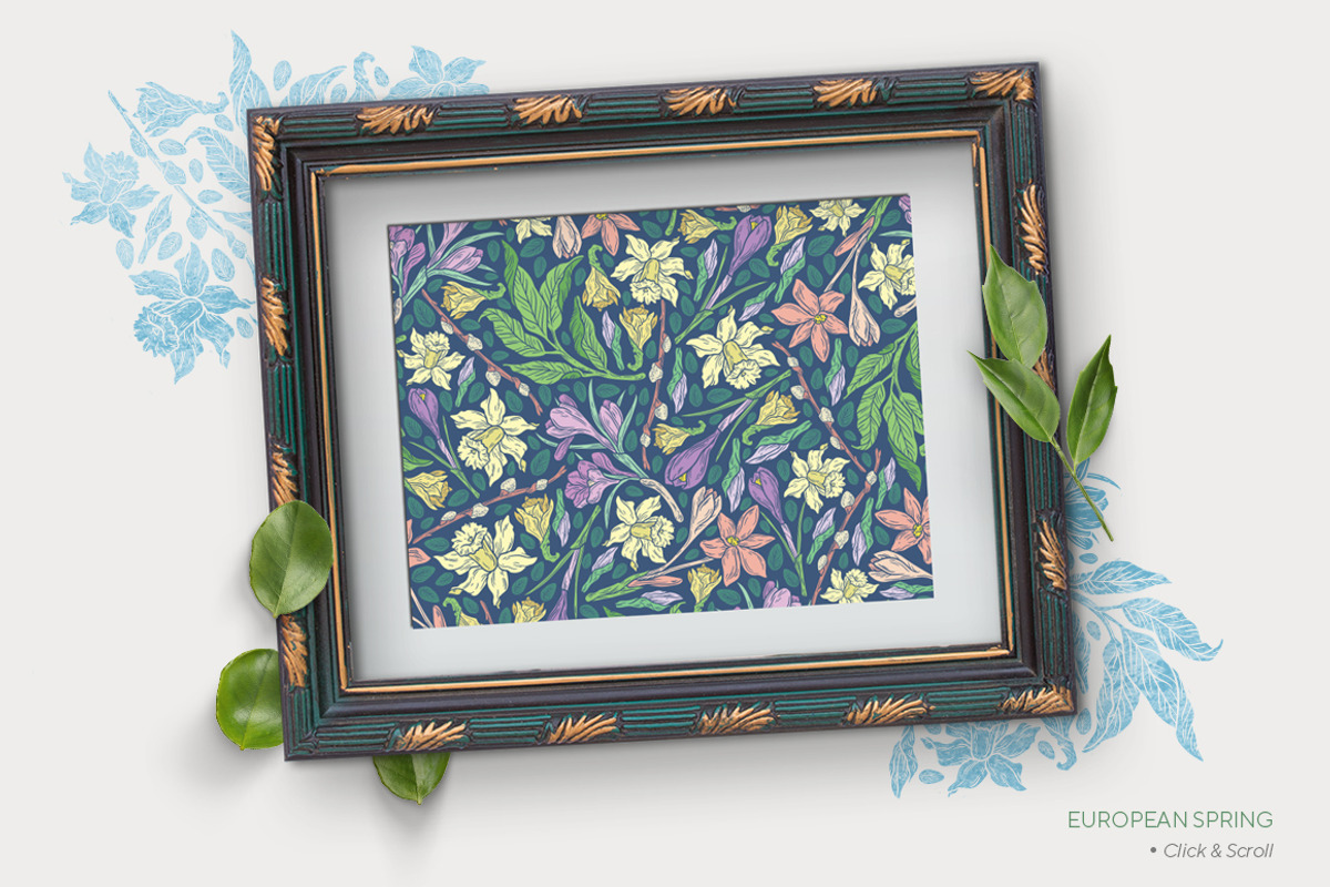 Colors of Spring patterns, a Pattern Graphic by Piñata (Photo 9 of 15)