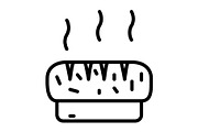 Bread icon, an Outline Icon by Sumberpangan (Thumbnail 3 of 5)