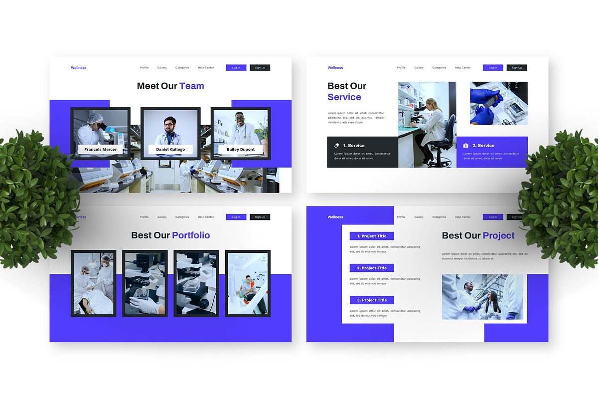 Wellness - Medical Google Slide preview 4