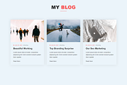 Freelancer Portfolio Website Theme, a Bootstrap Template by Themeplaza (Thumbnail 6 of 6)