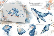 Underwater Watercolor Collection, an Animal Illustration by Evgeniia (Thumbnail 2 of 16)