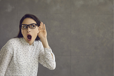 Woman with a shocked expression, a Person Photo by StudioRomantic