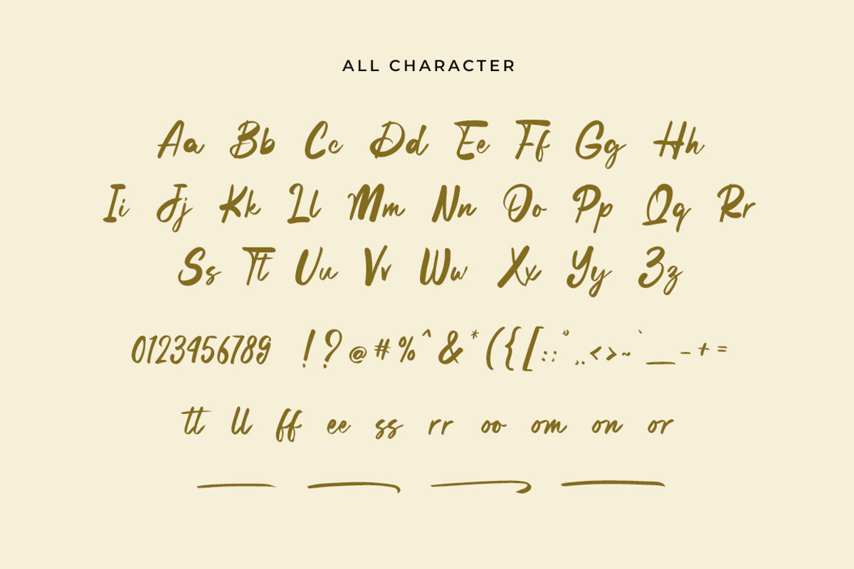 Bold Canvas - Handwritten Font, a Handwritten Font by Bluestype Studio (Photo 8 of 8)