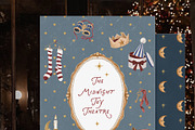 Christmas Theatre Clipart 230+, a Seasonal Illustration by Muse Artist (Thumbnail 3 of 22)