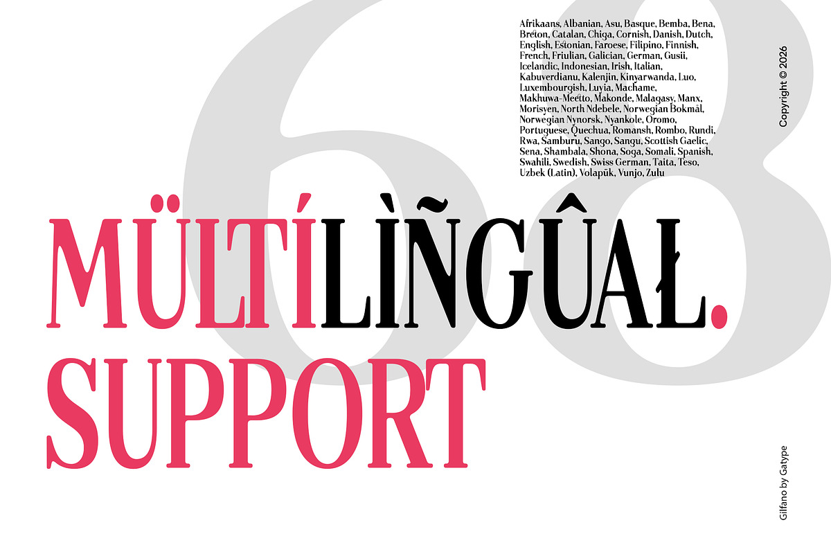 Gilferos, a Serif Font by Gatype (Photo 9 of 16)