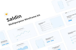 Saldin UI Kit, an UI Kit Template by Creative Perspective