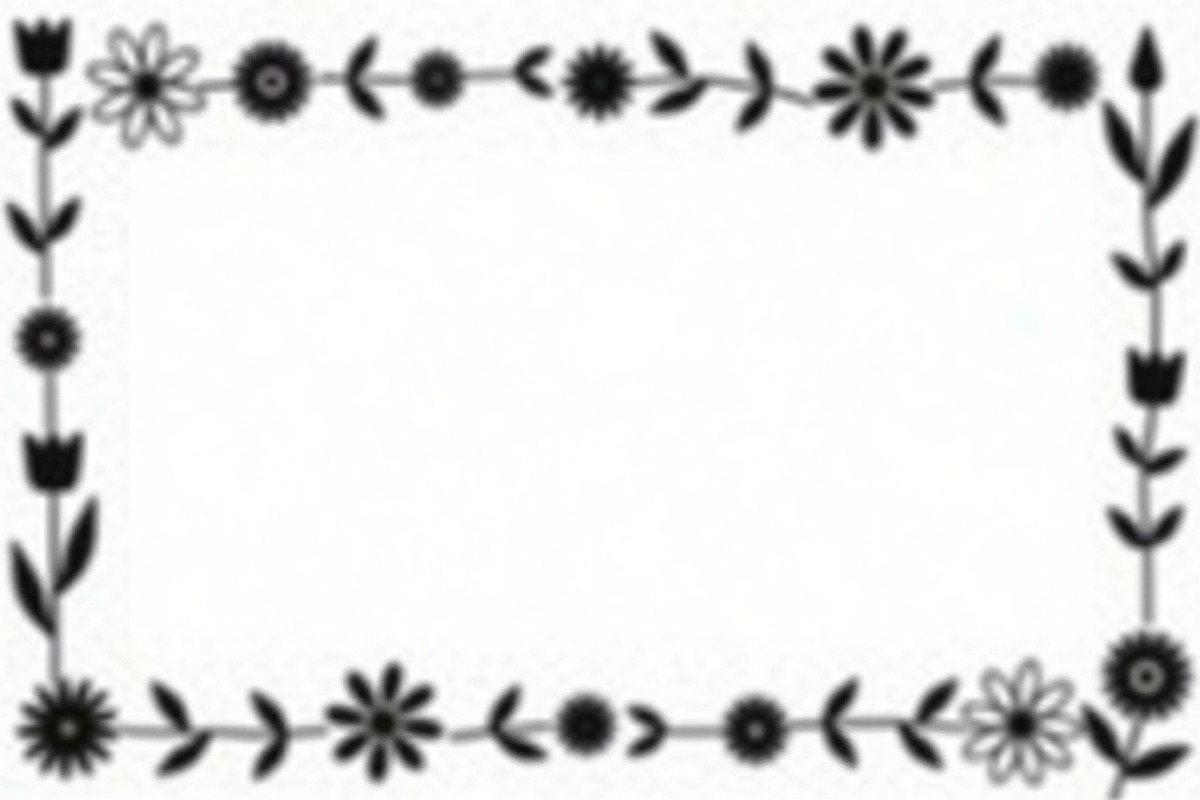Vintage Floral Border Frame Pack, an Illustration by jahid234 (Photo 3 of 10)