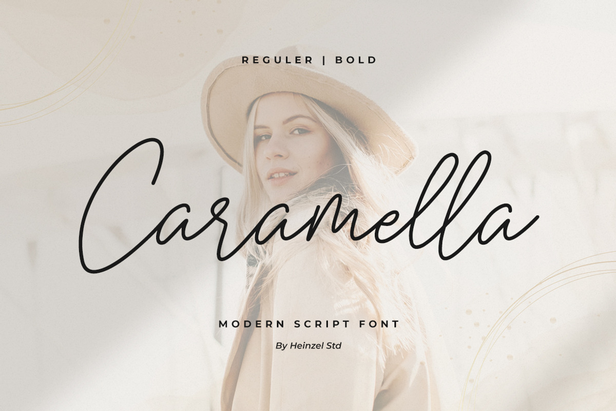 Caramella Modern Script Font