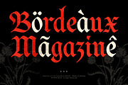 Devonxa - Modern Blackletter Font, a Blackletter Font by Typia Nesia (Thumbnail 3 of 12)