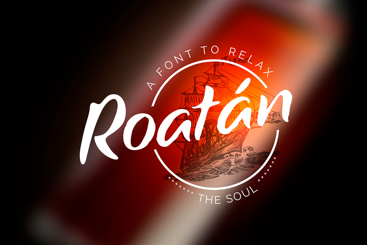 Roatan a font to relax the soul