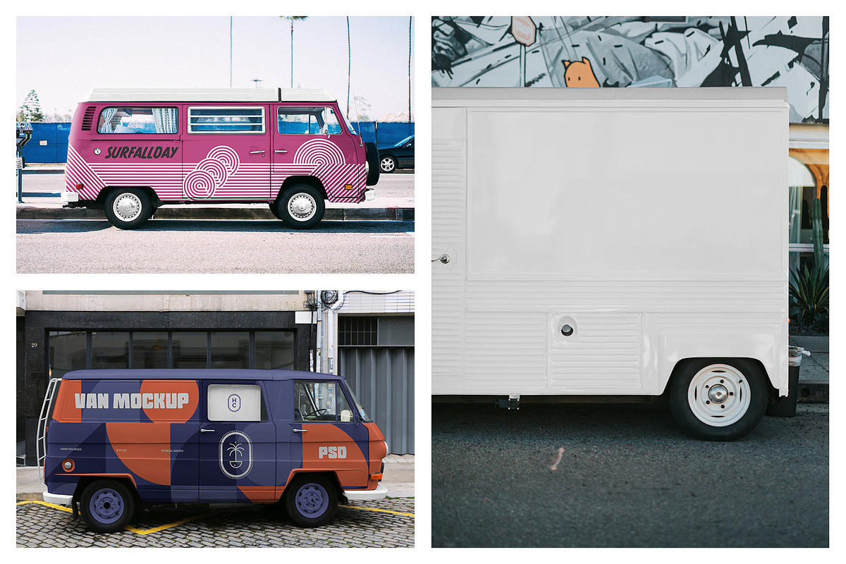 Vehicle Mockups - Truck Mockups vol1, a Product Mockup by MockupForest (Photo 5 of 9)