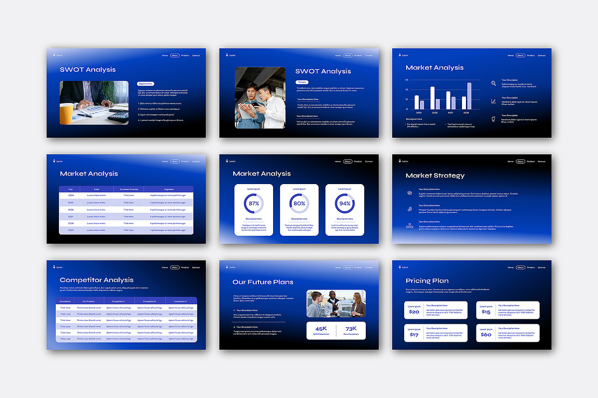 SANN Business Plan Presentation, a Presentation Template by Siska Arista (Photo 4 of 5)