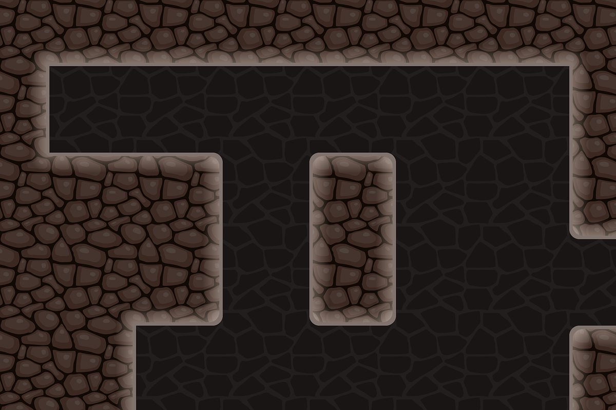 Wall sprites for 2D game design, a Pattern Graphic by dacascas (Photo 2 of 5)