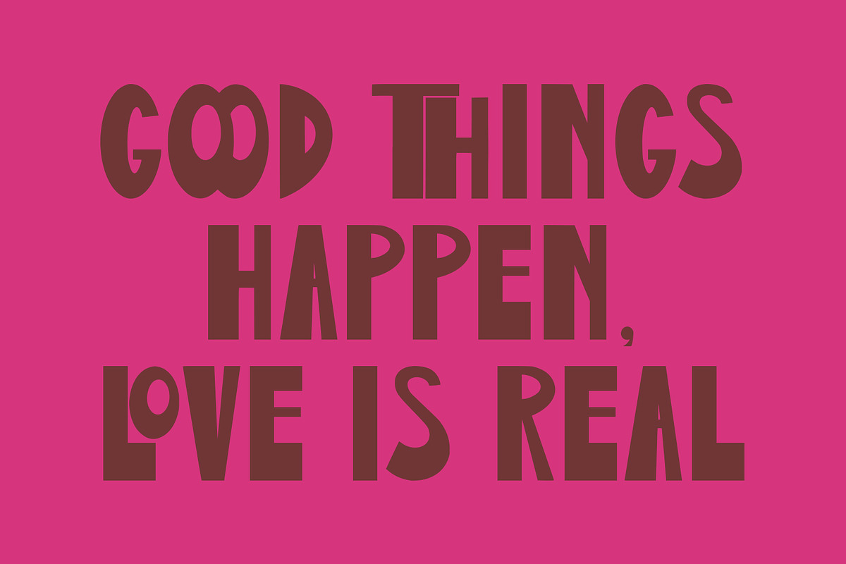 Juloko Sans Serif Display Font, a Sans Serif Font by Maulana Creative (Photo 2 of 7)