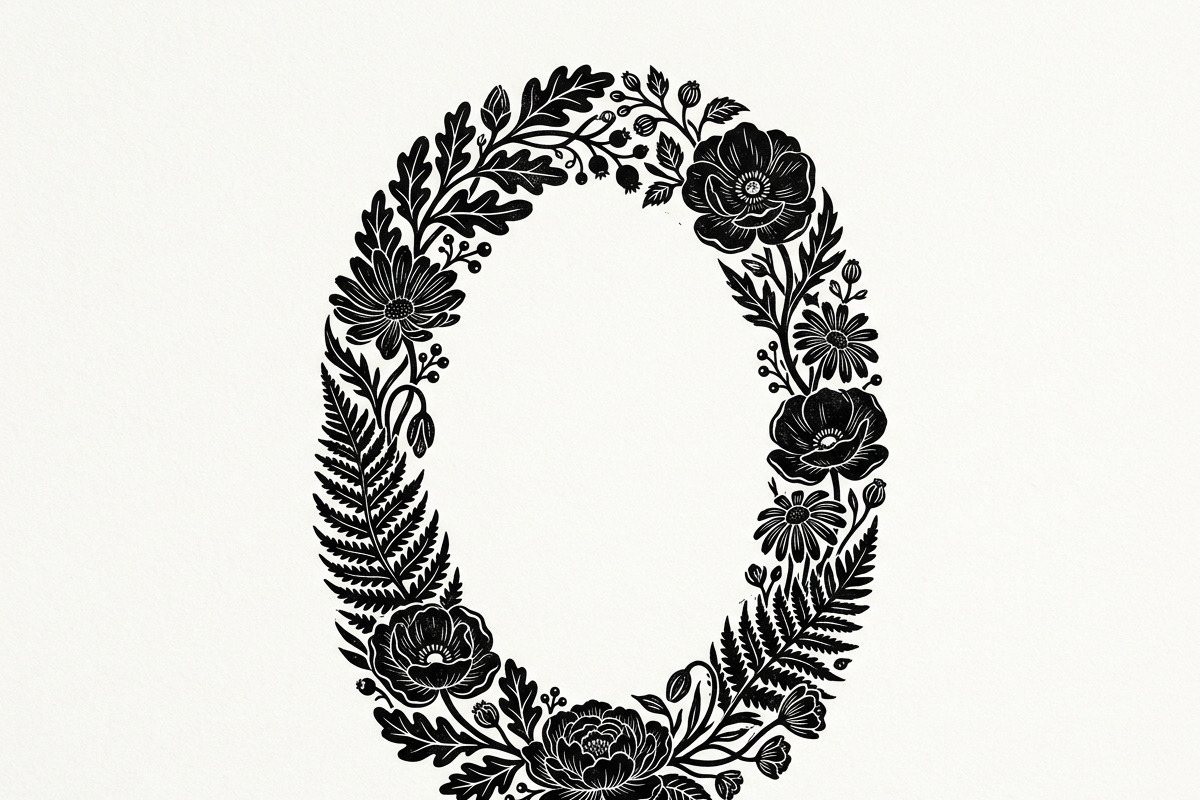 50 Elegant Floral Oval Mirror Frame, a Decorative Illustration by Amazin_art (Photo 12 of 29)
