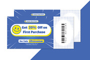 Pop Art Coupon, a Print Template by Fannan Studio (Thumbnail 1 of 2)