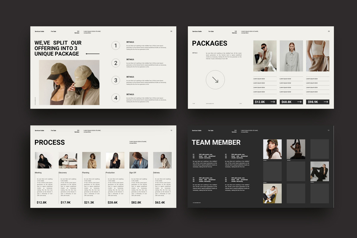 Services Guide Presentation Template, a Presentation Template by Dream-Lab (Photo 4 of 8)