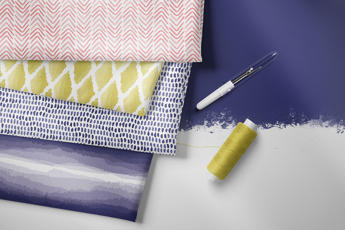 Abstract Watercolor Textures, a Pattern Graphic by Agnes Somogyi PATTERNS (Photo 2 of 10)