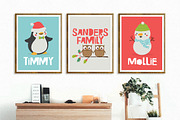 Christmas Critters Illustration Pack, an Animal Illustration by Quirky Queen Media (Thumbnail 8 of 9)