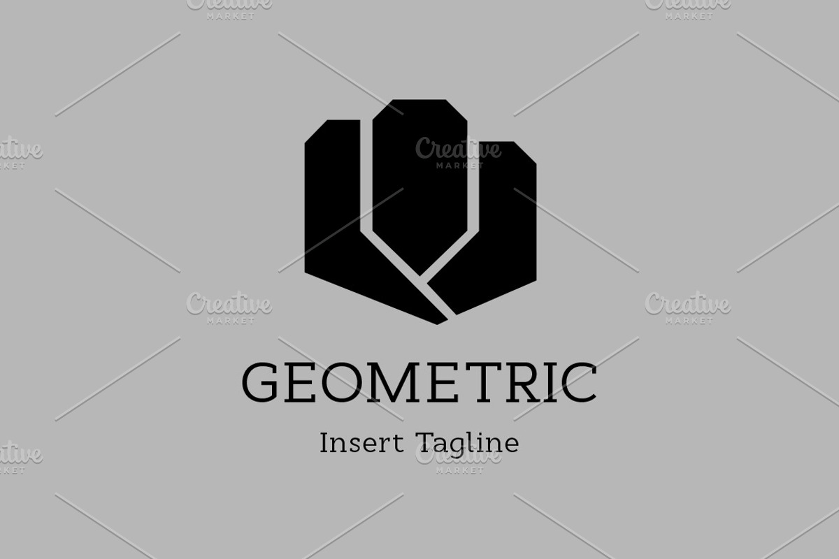 Geometric Logo, a Branding & Logo Template by Demograph™ (Photo 5 of 5)